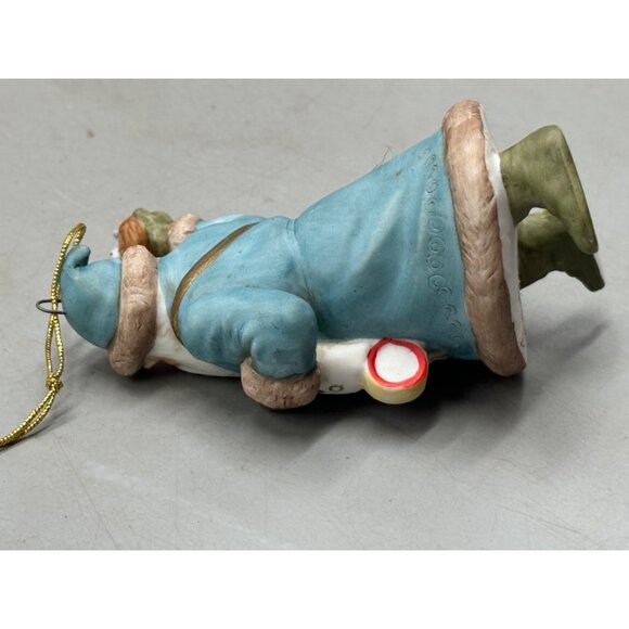 1986 Jb & R Inc Santa Claus Figurine Ornament Made In Korea bird 4" blue READ - Picture 8 of 8